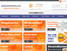 Tablet Screenshot of bingowinkel.nl